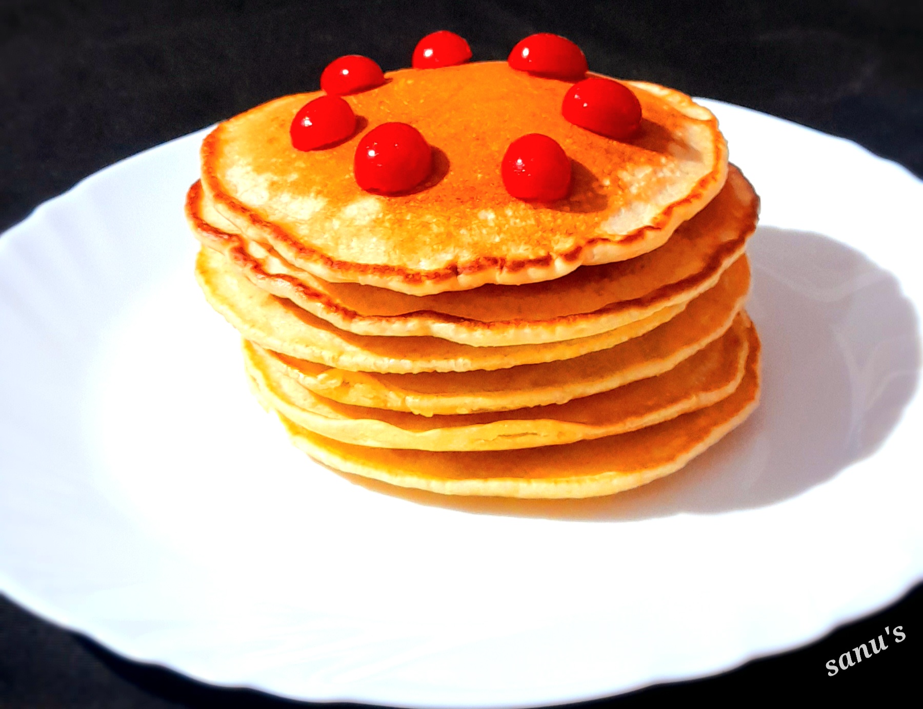 Bran Flour Eggless Pancakes Recipe Bran Flour Eggless Pancakes Recipe