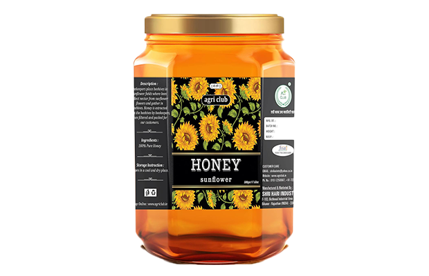 Agri Club Honey Sunflower    Plastic Jar   