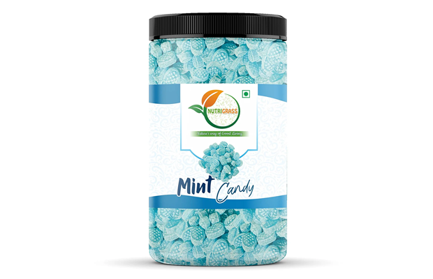 Nutrigrass Mint Candy    Plastic Jar   