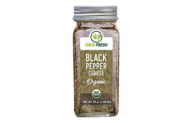 Geo Fresh Black Pepper Coarse    Plastic Bottle   