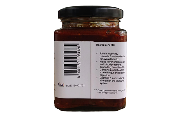 Team Demo Test Tomato Pickle Thokku    Glass Jar   