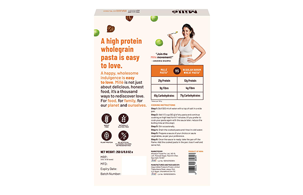 Mille Penne Protein Pasta    Pack   