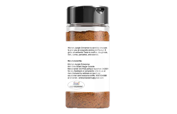 Kitchen Jungle Cinnamon Powder    Plastic Bottle   