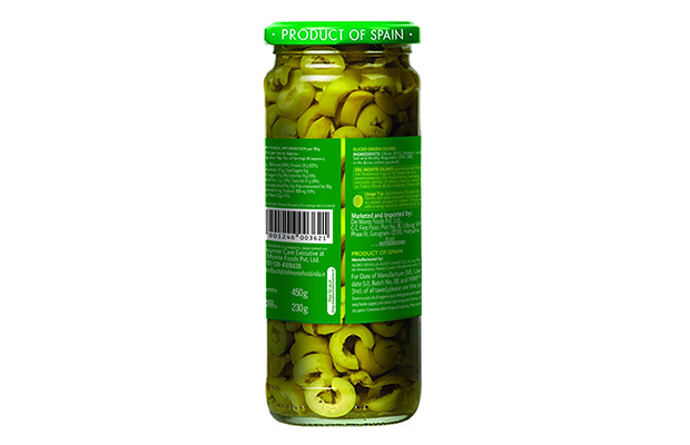 Del Monte Sliced Green Olives    Pack   