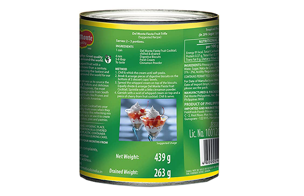 Del Monte Fiesta Fruit Cocktail    Tin   