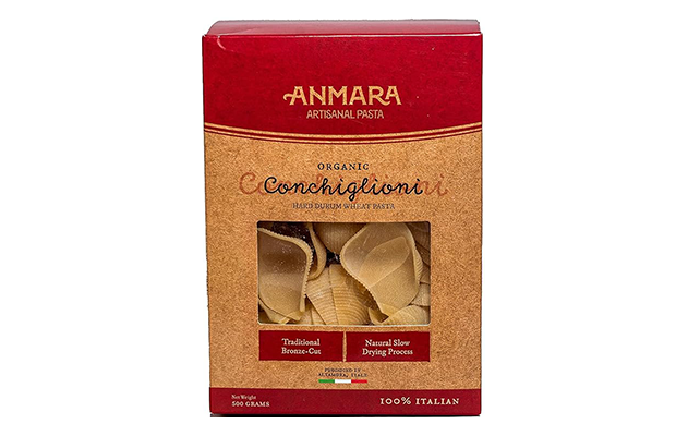 Anmara Artisanal Pasta Organic Conchiglioni    Pack   