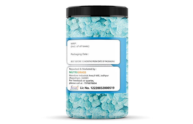 Nutrigrass Mint Candy    Plastic Jar   