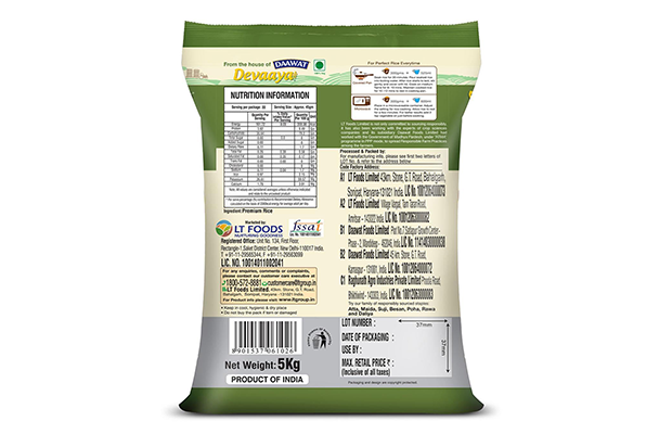 Daawat Devaaya Premium Rice Pack - GoToChef