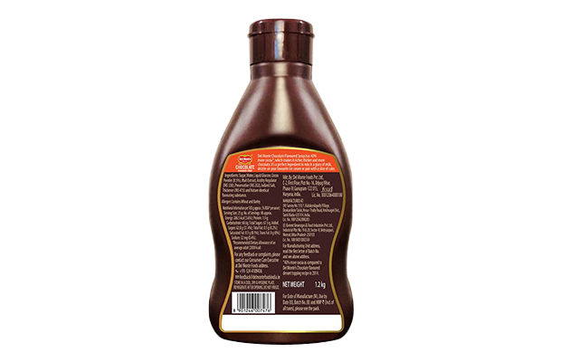Del Monte Chocolate Flavoured Syrup    Plastic Bottle   
