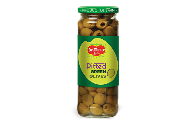 Del Monte Pitted Green Olives   Jar   