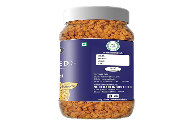 Agri Club Roasted Masala Chana Dal    Plastic Jar   