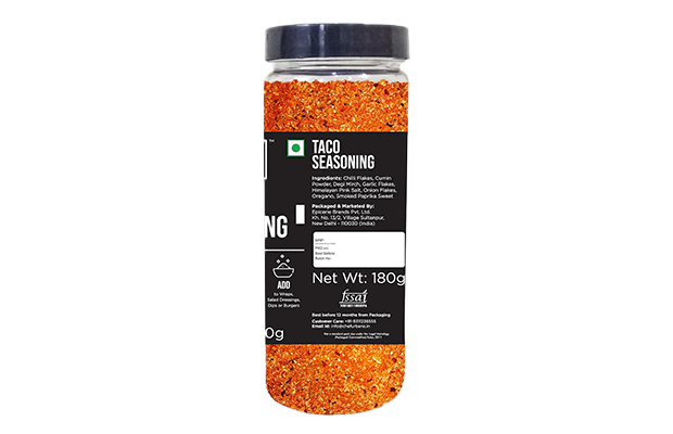 Chef Urbano Taco Seasoning    Plastic Bottle   