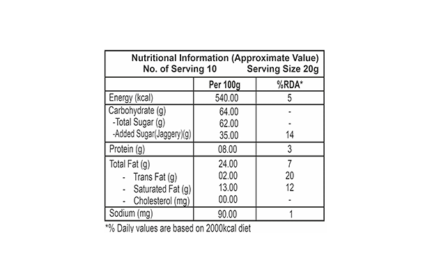 Dhampur Green Gur Oats Cookies    Pack   