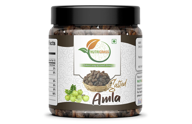 Nutrigrass Salted Amla    Plastic Jar   