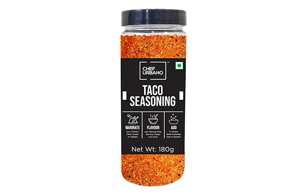 Chef Urbano Taco Seasoning   Plastic Bottle   