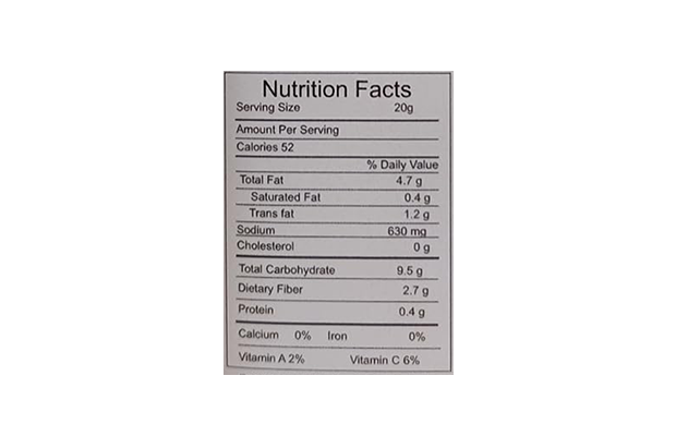 Team Demo Test Lime Pickle    Glass Jar   