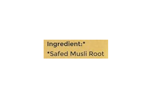 Carmel Organics Safed Musli Root    Pack   