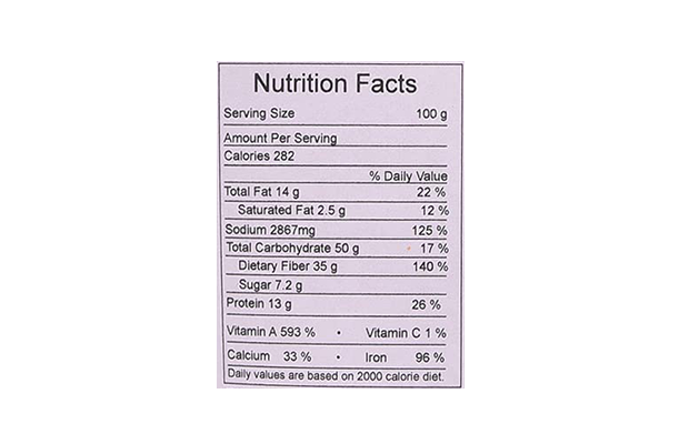 Team Demo Test Red Chilli Powder    Pack   