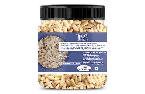 Kitchen Jungle Pine Nuts    Plastic Jar   