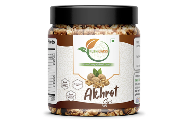 Nutrigrass Akhrot Giri    Plastic Jar   