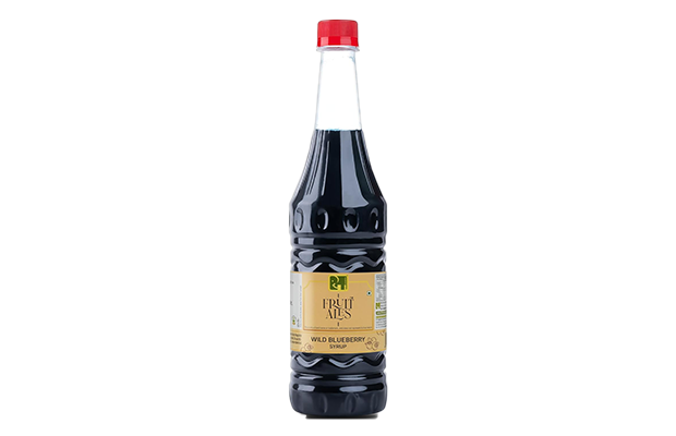 Dhampur Green Wild Blueberry Syrup    Plastic Bottle   