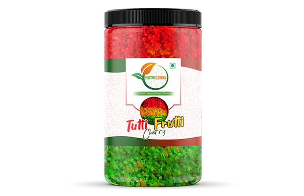 Nutrigrass Tutti Frutti Cherry    Plastic Jar   