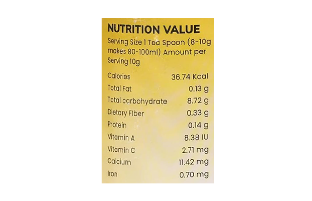 Amrita Naturals Giloy Herbals Tea With Jaggery    Plastic Jar   