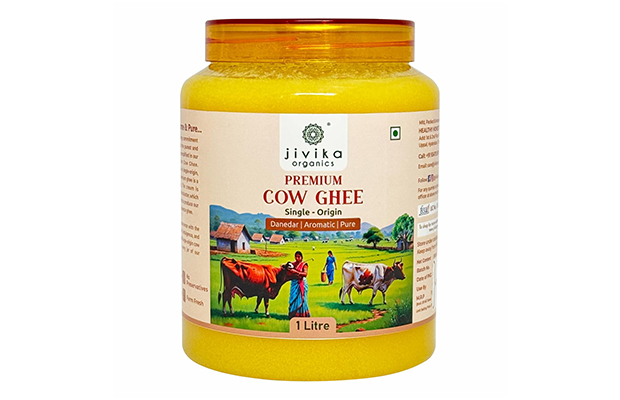 Jivika Organics Cow Ghee    Jar   