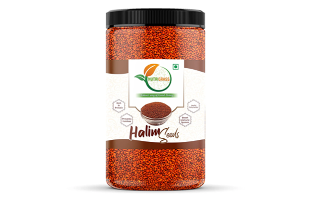 Nutrigrass Halim Seeds    Plastic Jar   