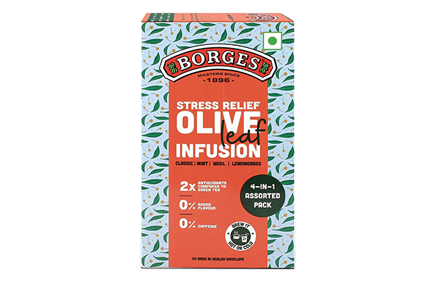 Borges Stress Relief Olive Leaf Assorted    Pack   