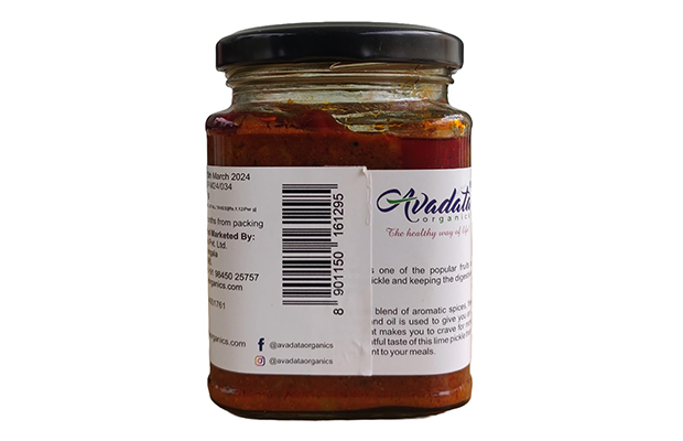 Team Demo Test Lime Pickle    Glass Jar   