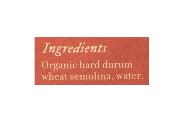Anmara Artisanal Pasta Organic Penne Rigate    Pack   