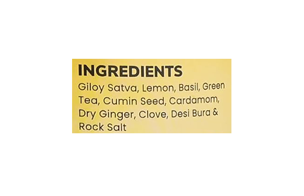 Amrita Naturals Giloy Herbal Tea    Plastic Jar   