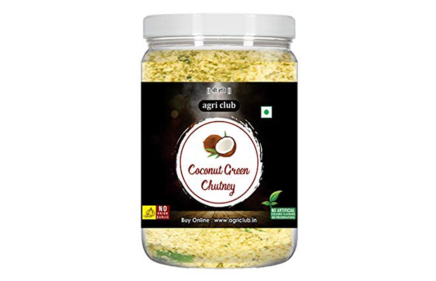 Agri Club Coconut Green Chutney    Plastic Jar   