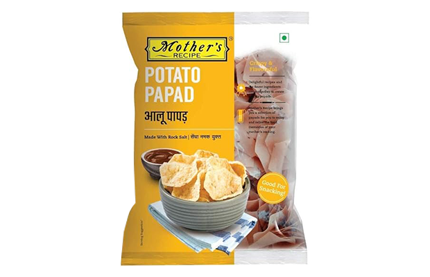Mother's Recipe Potato Papad    Pack   