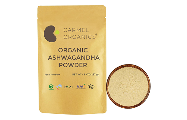 Carmel Organics Organic Ashwagandha Powder    Pack   