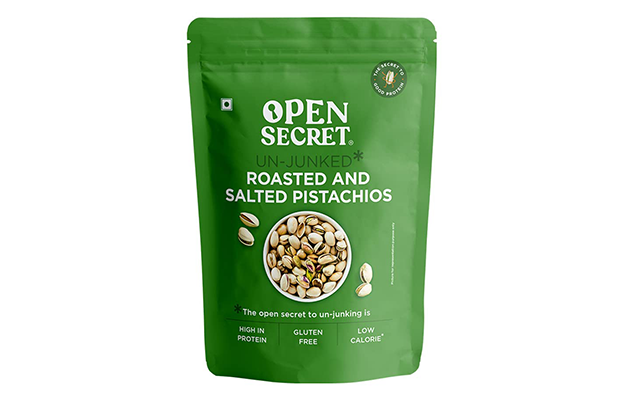 Open Secret Roasted And Salted Pistachios   Pack   