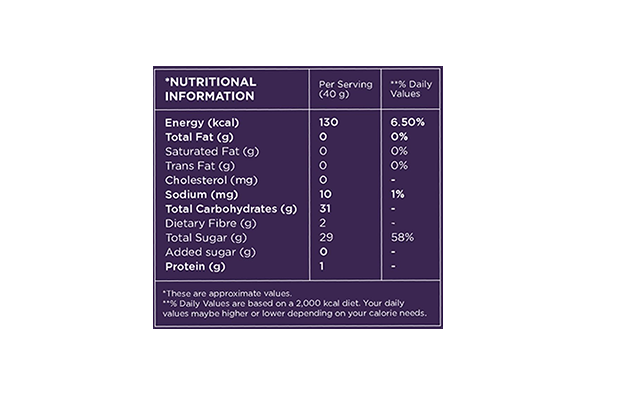 Open Secret Black Raisins    Pack   