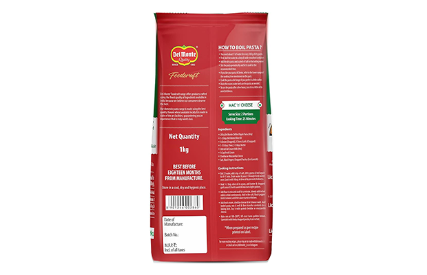 Del Monte Foodcraft Chifferi Rigati    Pack   