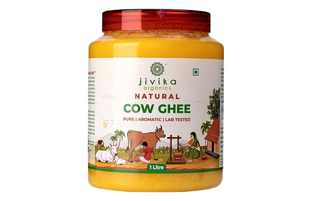 Jivika Organics Natural Cow Ghee   Jar   
