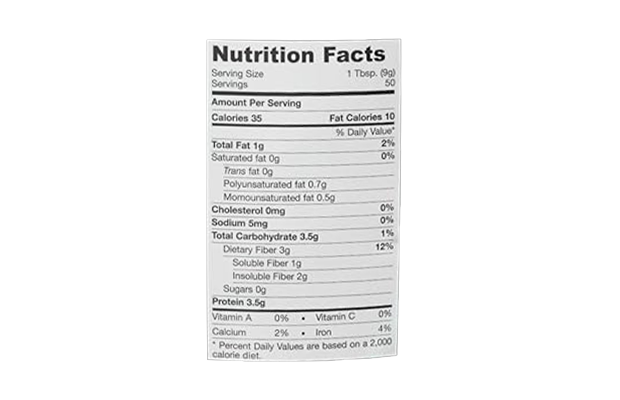 Kitchen Jungle Flax Seeds    Pack   