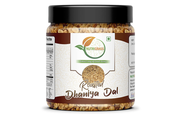 Nutrigrass Roasted Dhaniya Dal    Plastic Jar   
