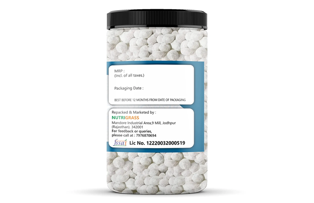 Nutrigrass Ram Laddu    Plastic Jar   