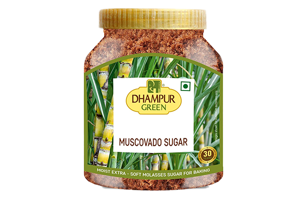 Dhampur Green Muscovado Sugar   Plastic Jar   