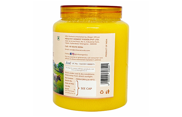 Jivika Organics Cow Ghee    Jar   