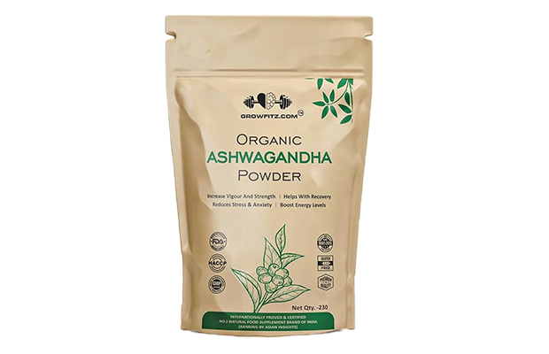 Grow Fit Organic Ashwagandha Powder    Pack   