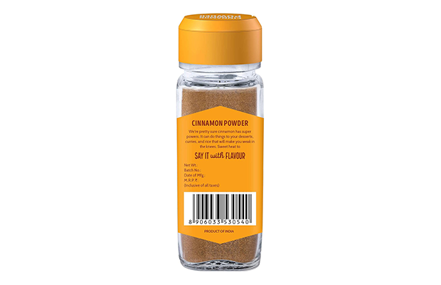 Snapin Cinnamon Powder    Glass Bottle   
