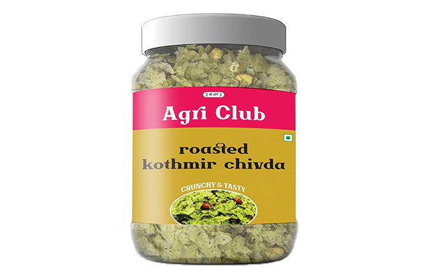 Agri Club Roasted Kothmir Chivda    Plastic Jar   