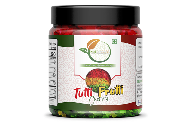 Nutrigrass Tutti Frutti Cherry    Plastic Jar   