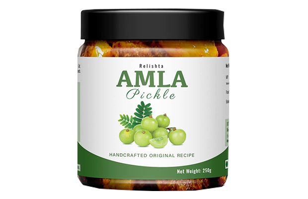 Relishta Amla Pickle   Plastic Jar   